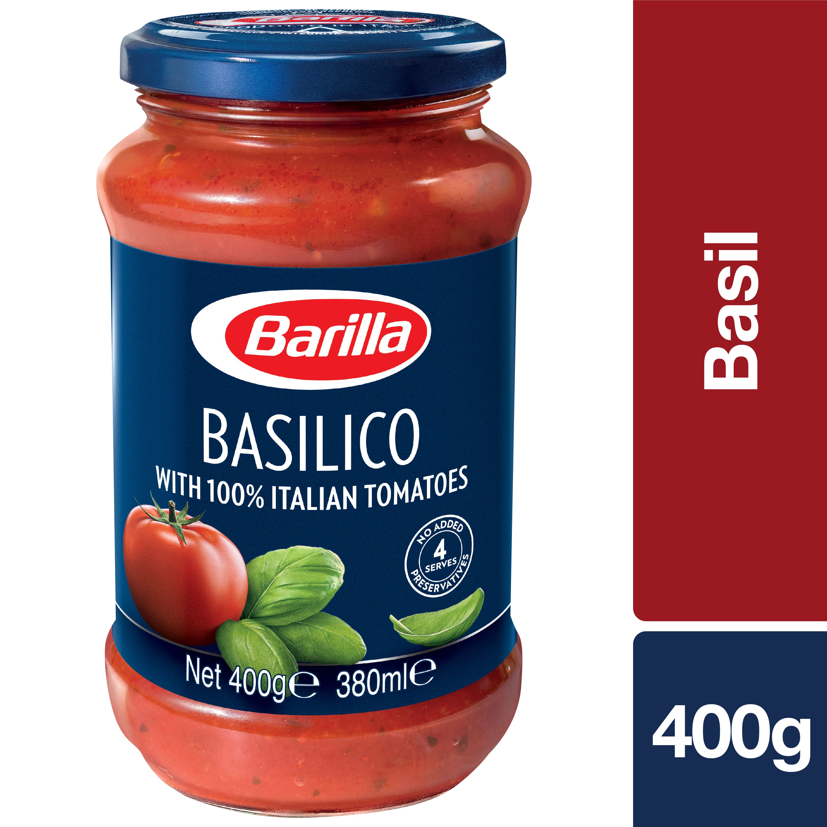 Buy Barilla Basilico Pasta Sauce with Italian Tomato and Basil 400